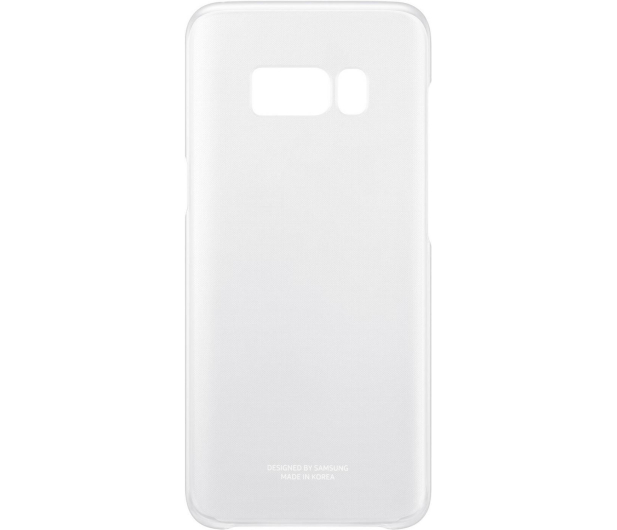 Etui ClearCover do Samsung Galaxy S8 srebrne - 355831 - zdjęcie